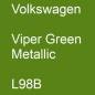 Preview: Volkswagen, Viper Green Metallic, L98B.